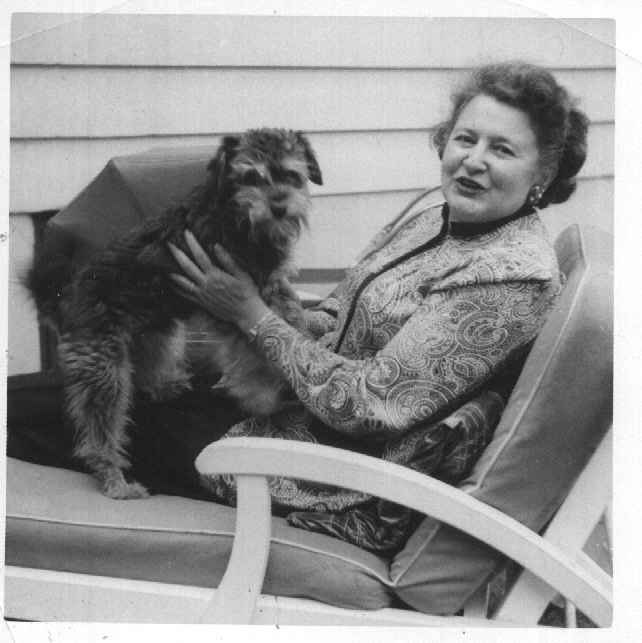 Nanny with that Schnauzer